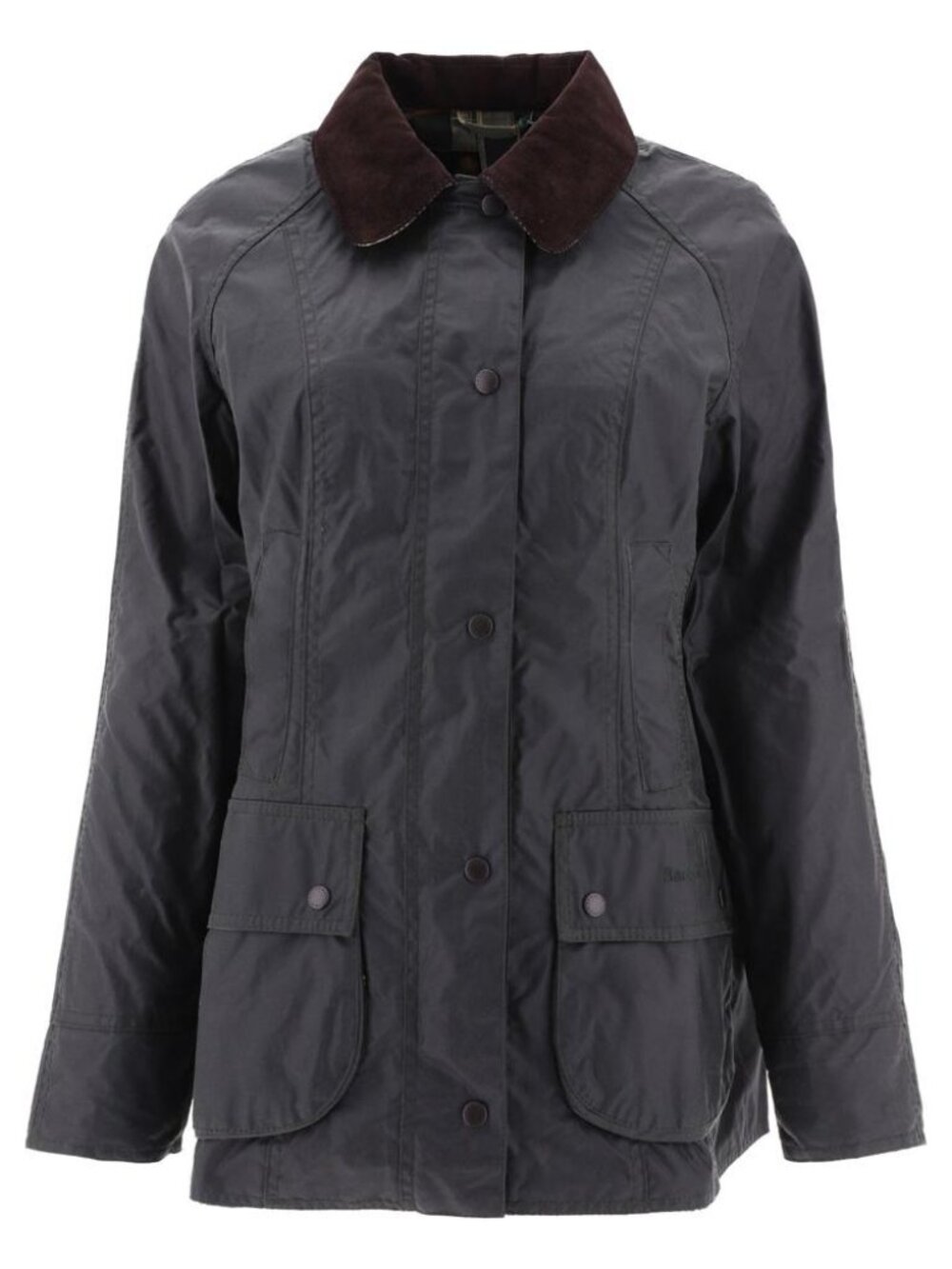 Barbour Beadnell Waxed Cotton Jacket Tag Size 10 Women
